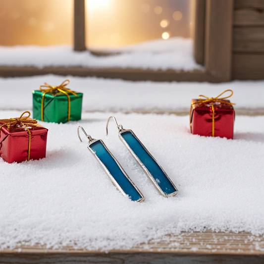 Stained Glass Earring #7