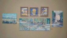 Load image into Gallery viewer, "Keeping up the Pace" 2019 Ani Eastwood Original Oil