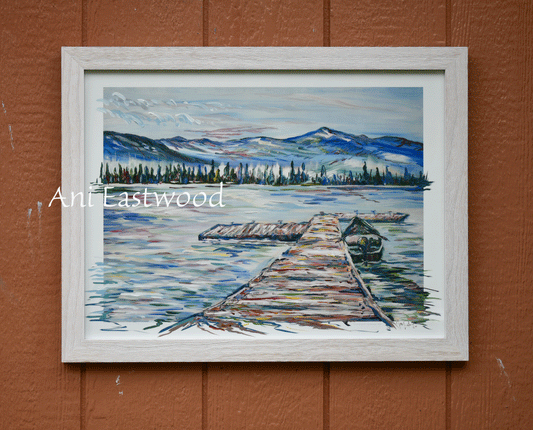 "Out on the Dock" 2021 Ani Eastwood