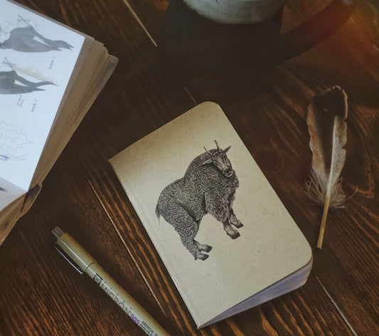 Mountain Goat Pocket Notebook
