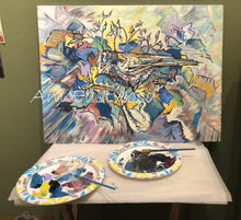 Load image into Gallery viewer, "Emulsion" Oil by Ani Eastwood 2024