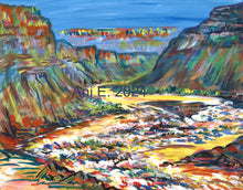 Load image into Gallery viewer, "Dubendorf Rapid from Stone, Grand Canyon" Ani 2024