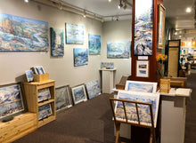 Load image into Gallery viewer, "Confluence" 11"x36" Handpainted Limited  Edition Canvas Giclee 1 of 50
