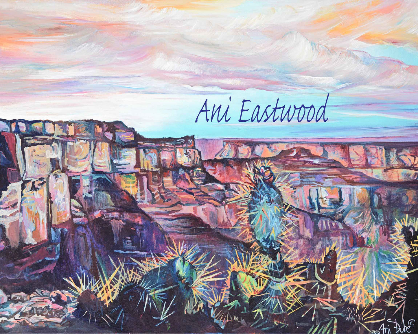 "Cape Royal Looking South" 2009 Ani Eastwood