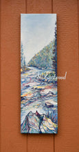 Load image into Gallery viewer, "Confluence" 11"x36" Handpainted Limited  Edition Canvas Giclee 1 of 50
