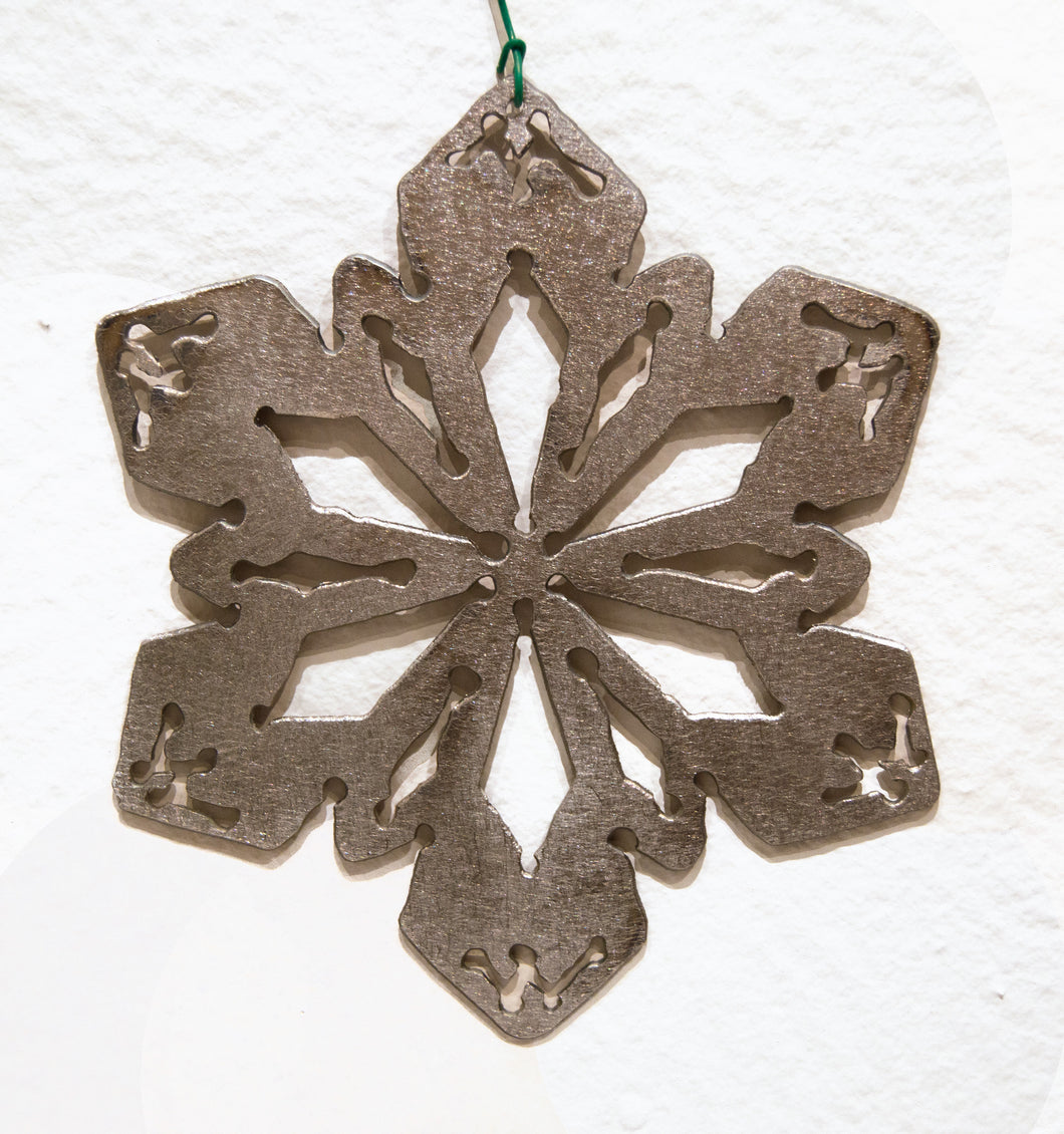 Larson Metal Snowflake Ornament