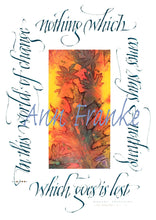 Load image into Gallery viewer, Calligraphy Greeting Card Variety: 5 Cards, Ann Franke
