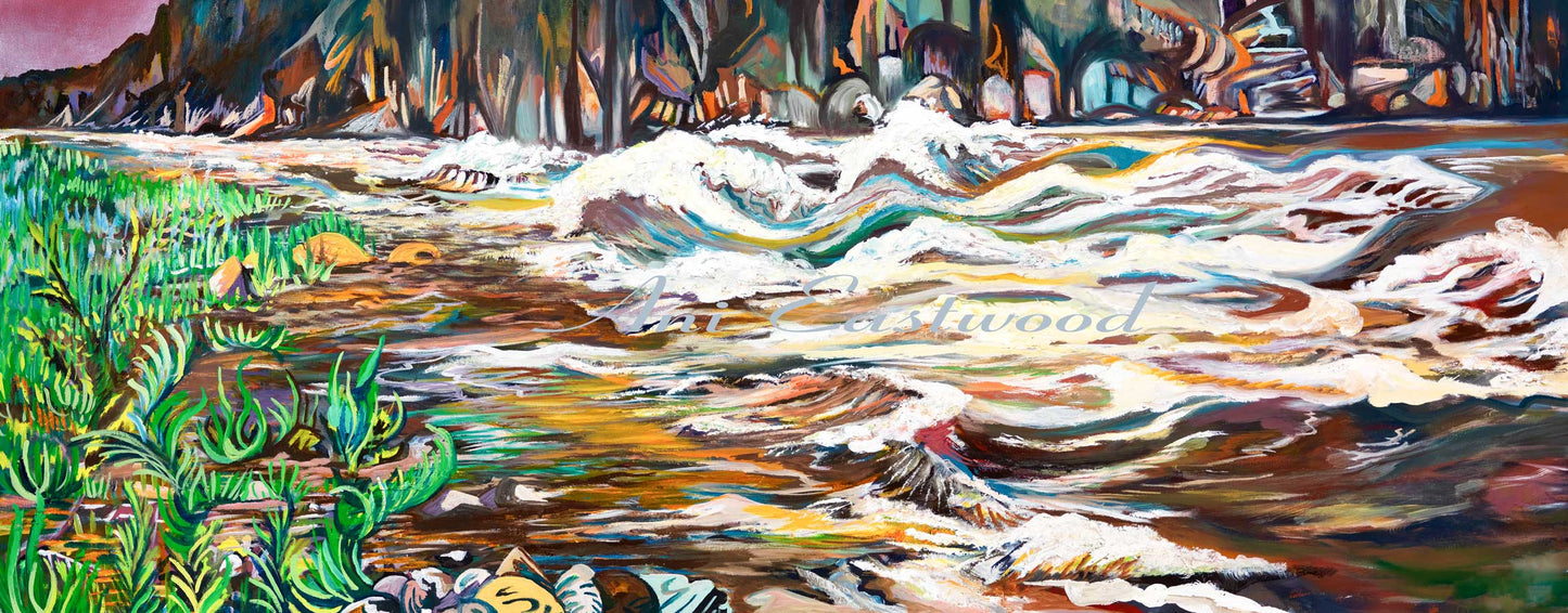 "Granite Rapid, Grand Canyon" Ani Eastwood