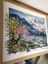 Load image into Gallery viewer, "Cherry Blossoms on Flathead Lake, Montana"  2015 Ani Eastwood