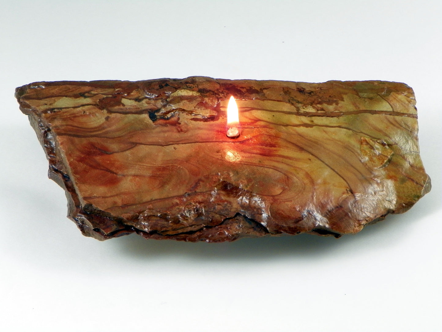 Single Wick Stone Candle 5