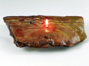 Double Wick Stone Candle 8