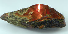 Load image into Gallery viewer, Double Wick Stone Candle: shape varies