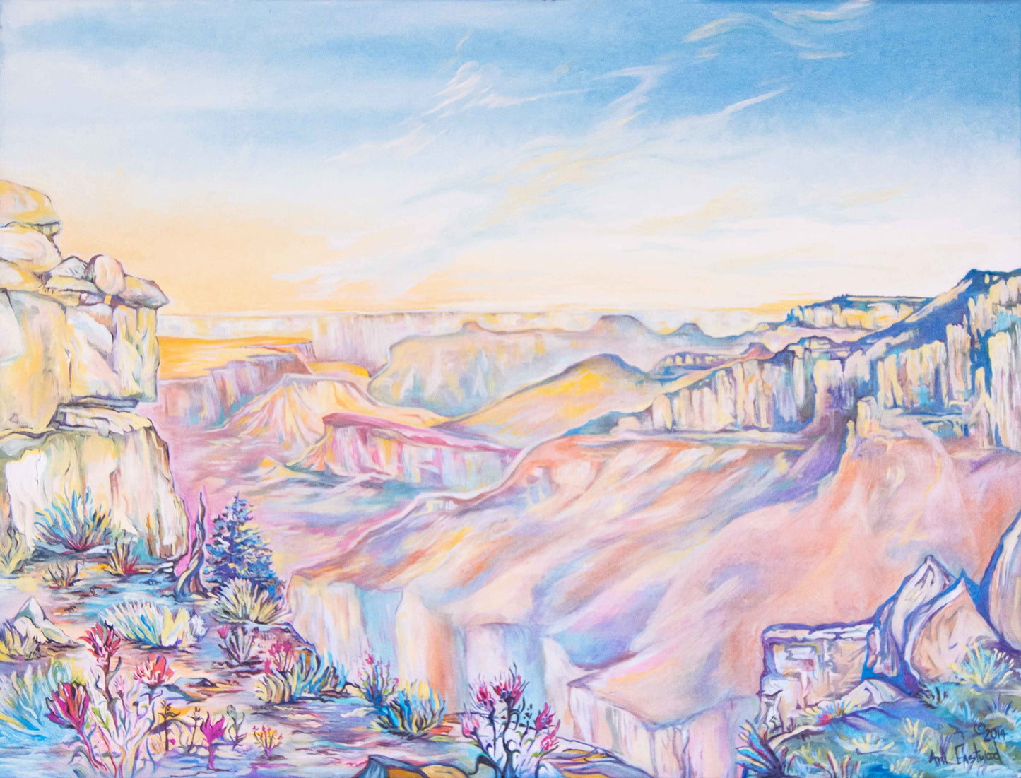 "Saddle Canyon Overlook, Grand Canyon" Ani Eastwood 2012