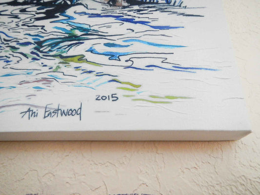 "On The Water" 2015 Ani Eastwood