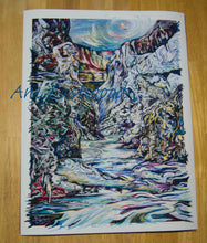 Load image into Gallery viewer, "Horn Creek at Night"  2010 Ani Eastwood
