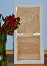 Load image into Gallery viewer, wood back of limited edition canvas reproductions