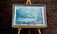 Load image into Gallery viewer, "After the Rain" 20"x30" Handpainted Giclee,  Framed in Authentic Barnwood