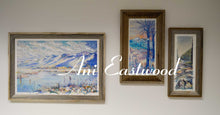 Load image into Gallery viewer, "Redwing" 20"x30" Handpainted Giclee,  Framed in Authentic Barnwood