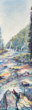 Load image into Gallery viewer, "Confluence" 11"x36" Handpainted Limited  Edition Canvas Giclee 1 of 50