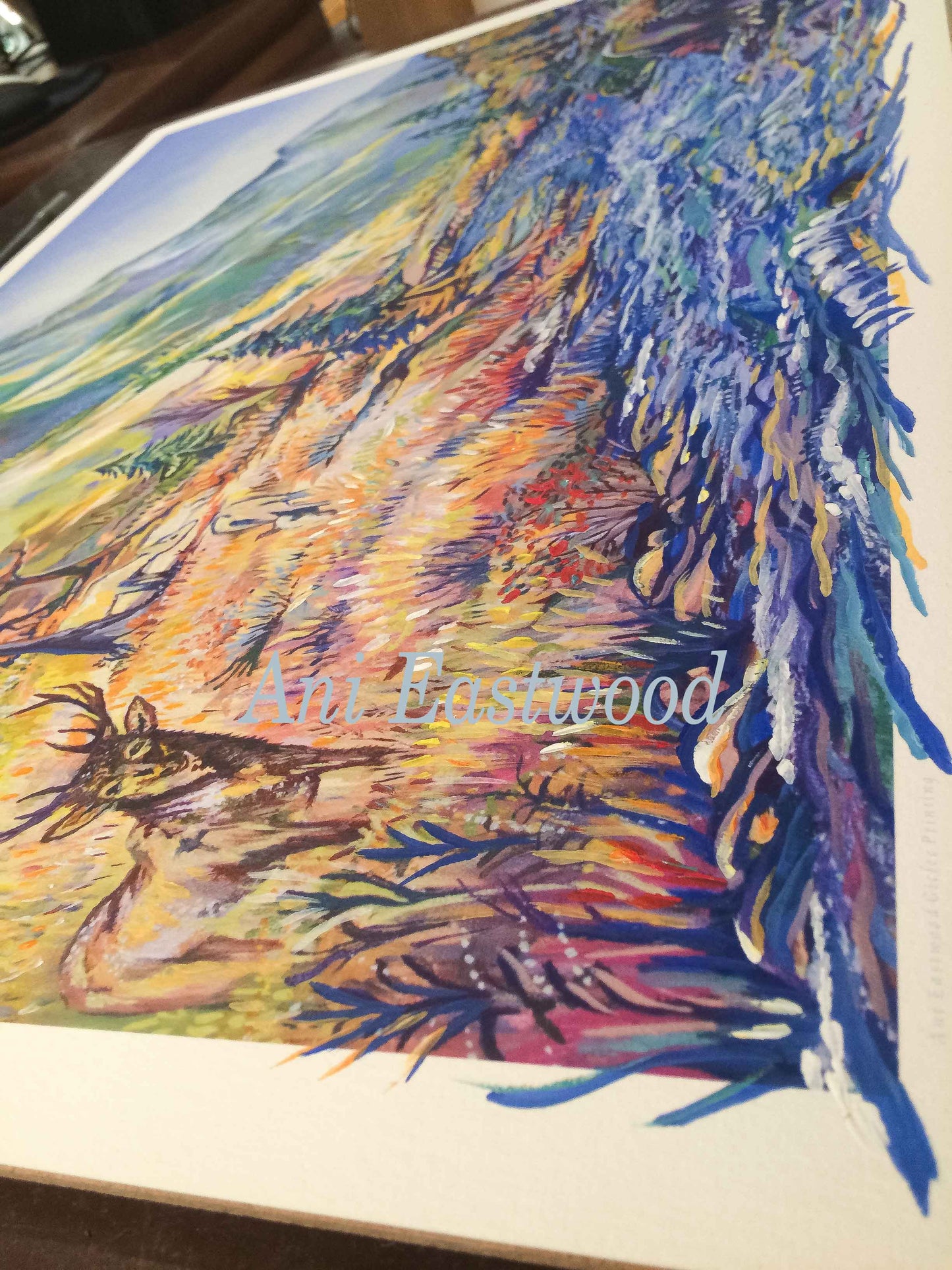 "Elk Calling" 2014 Ani Eastwood