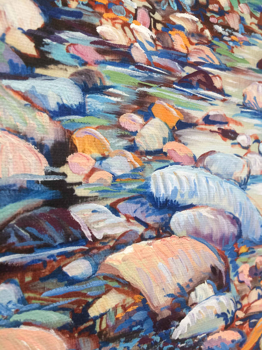 "Morning on the River" 5x7 Card (Singles or 3 Pack). Ani Eastwood
