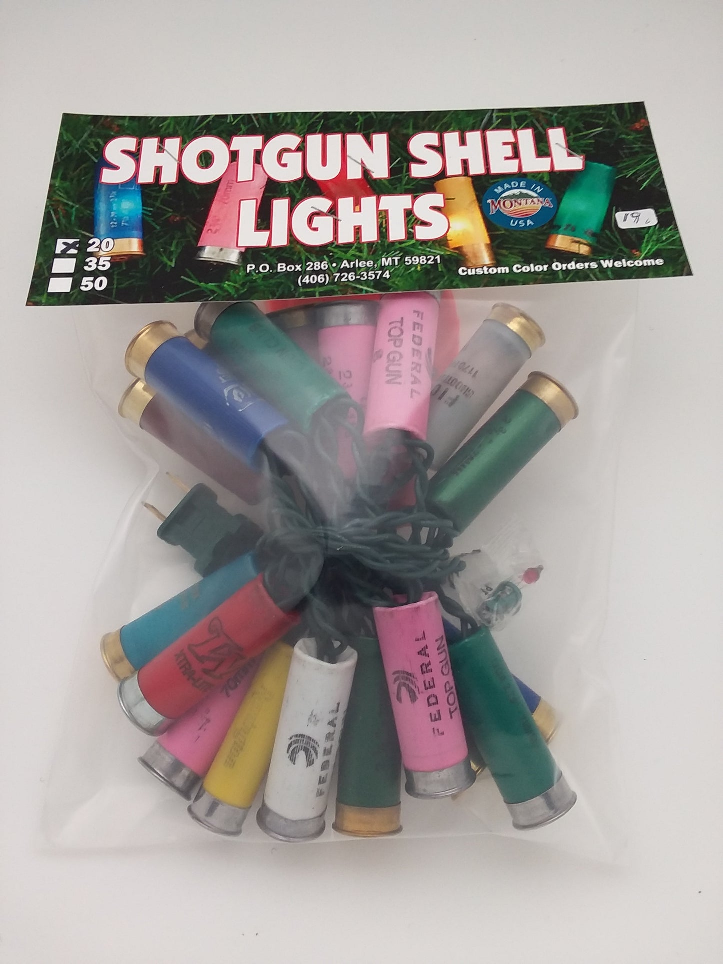 Shotgun Shell Lights - 20 count