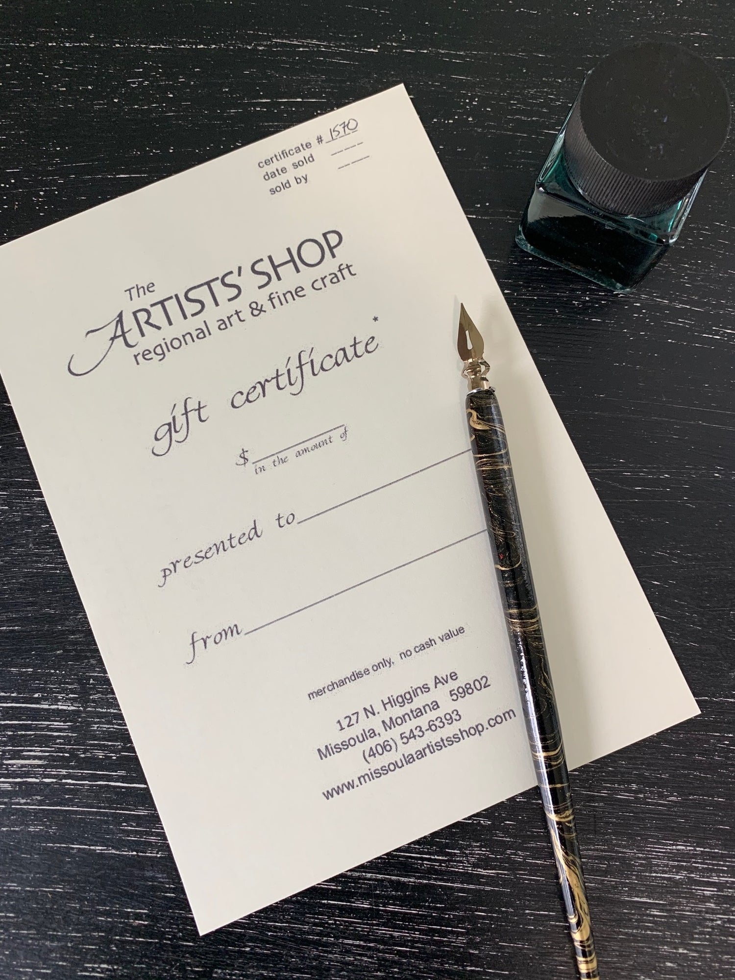 Gift Certificates