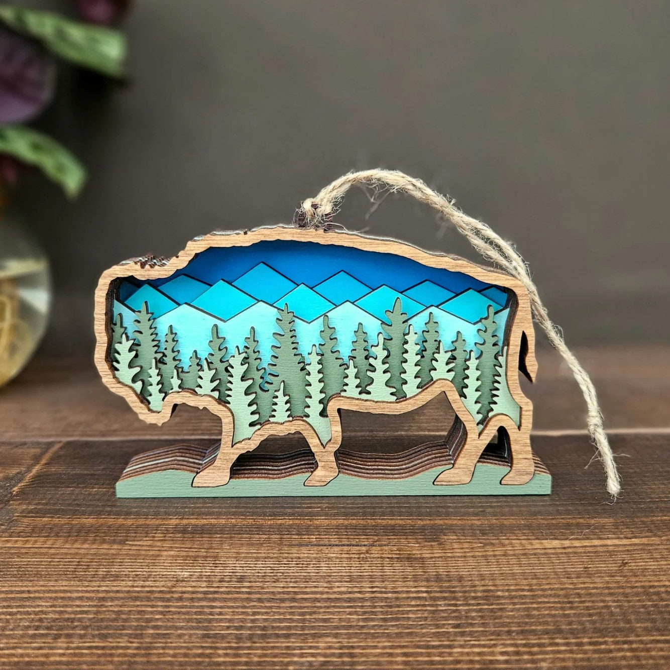 Rising Joy Creations - 3D Layered Wood Sculptures