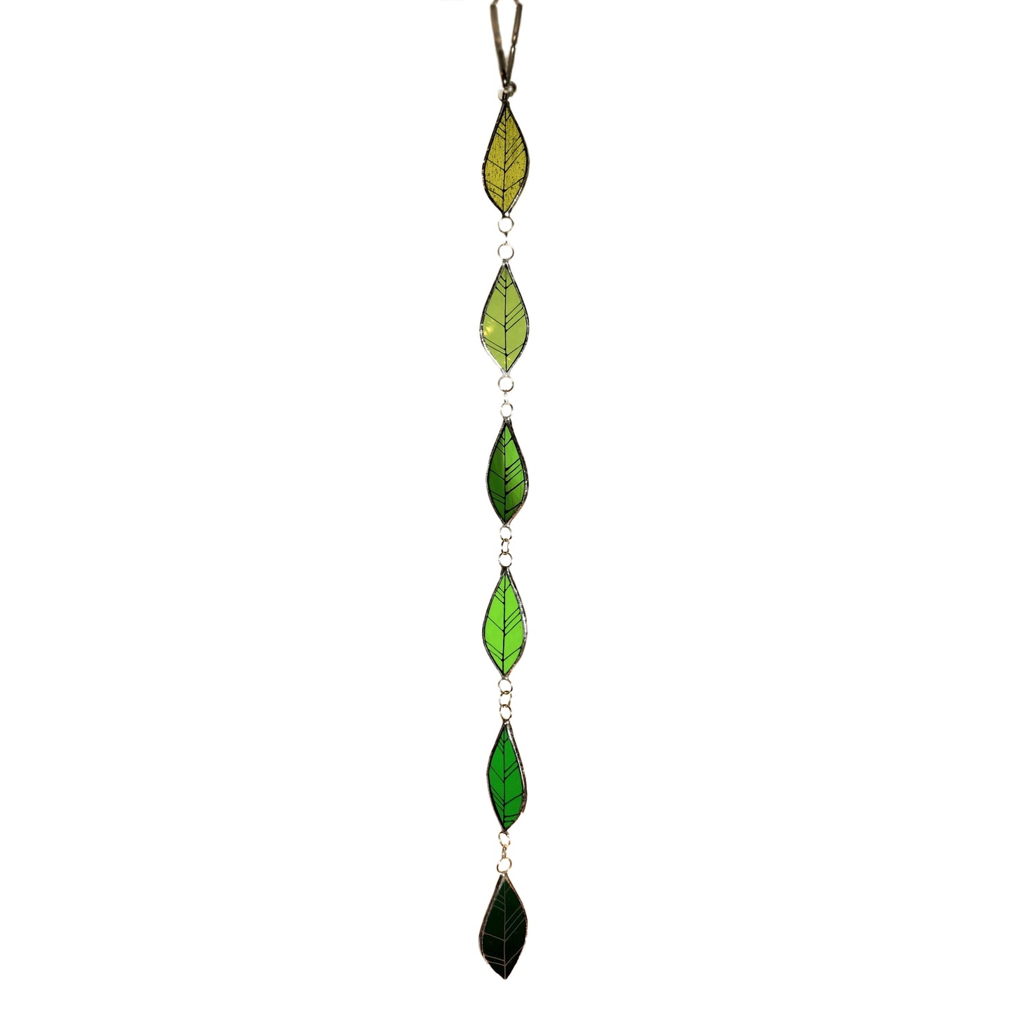 Leaf Chain Ornament, Green