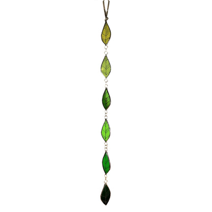 Leaf Chain Ornament, Green