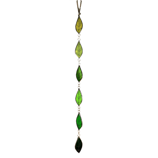 Leaf Chain Ornament, Green