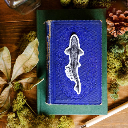 Small Brown Trout Vinyl Sticker