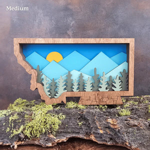 Small counter  Montana Ornament , Rising Joy Creations