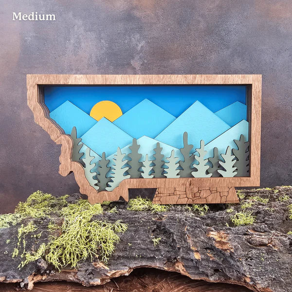 Small counter  Montana Ornament , Rising Joy Creations