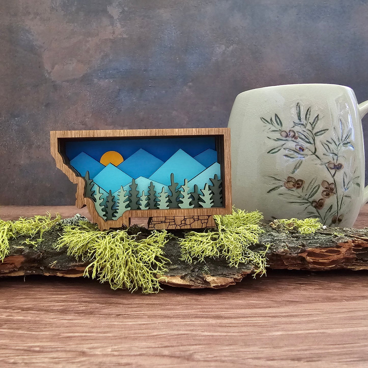 3D Layered Montana