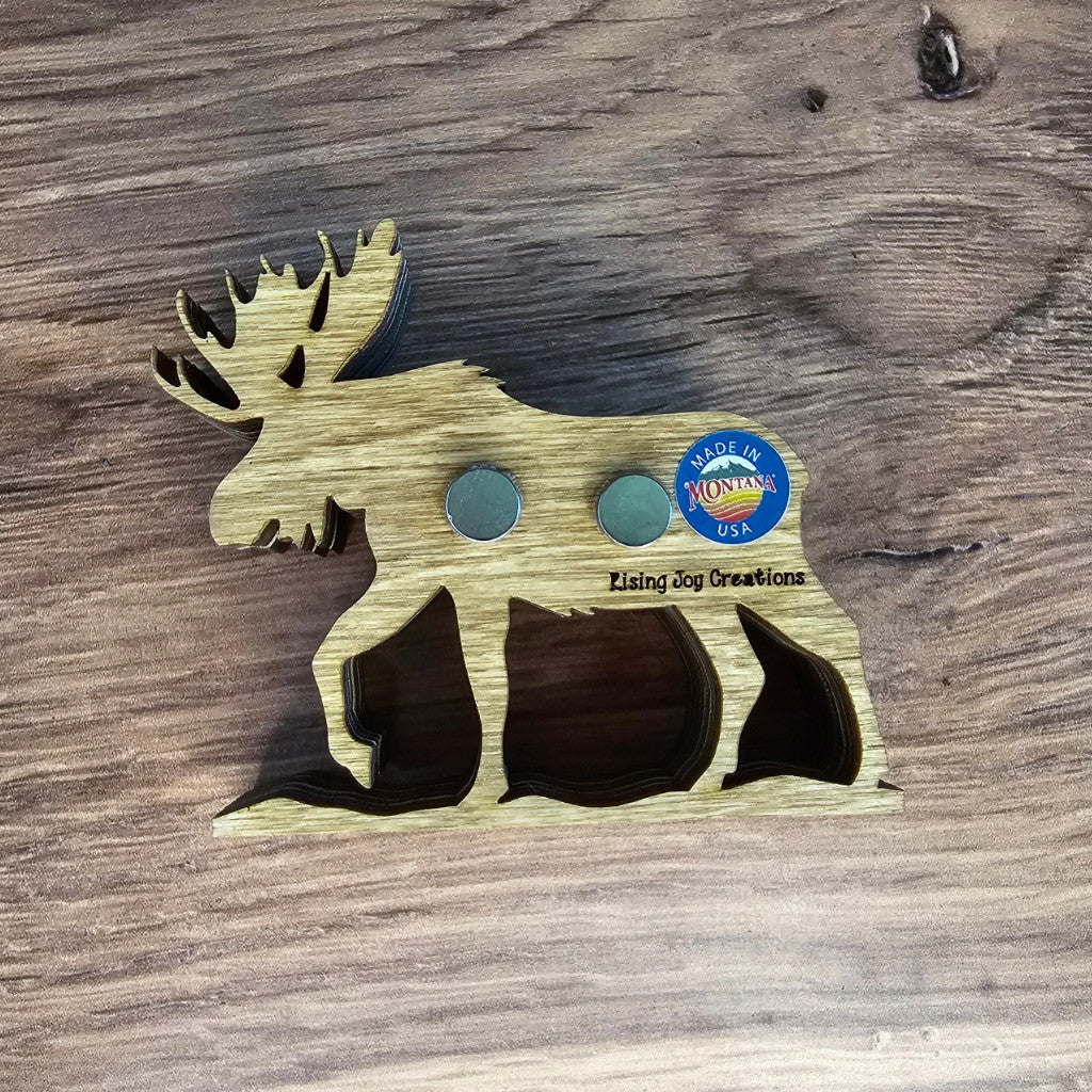 3D Layered Moose Art