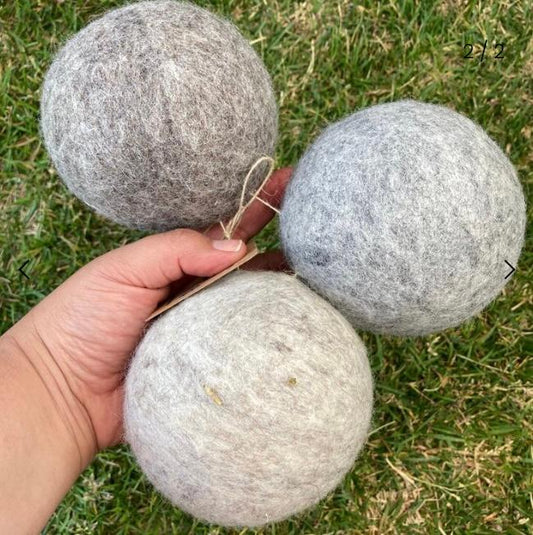 Wool Felted Dryer Balls-Set of 3