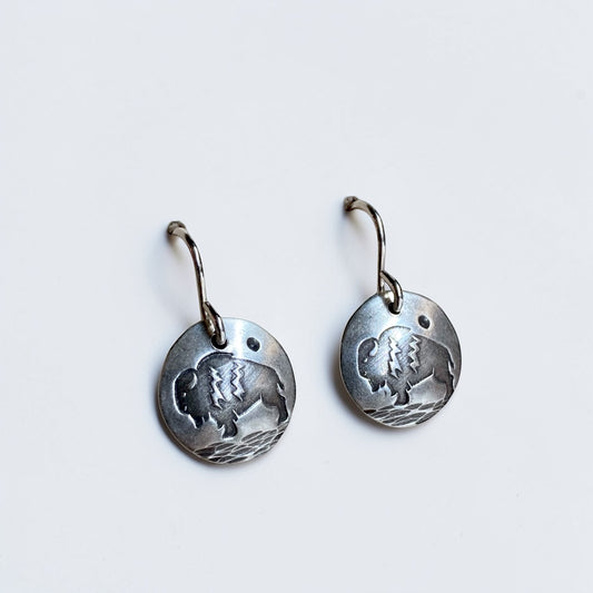 Bison Earrings