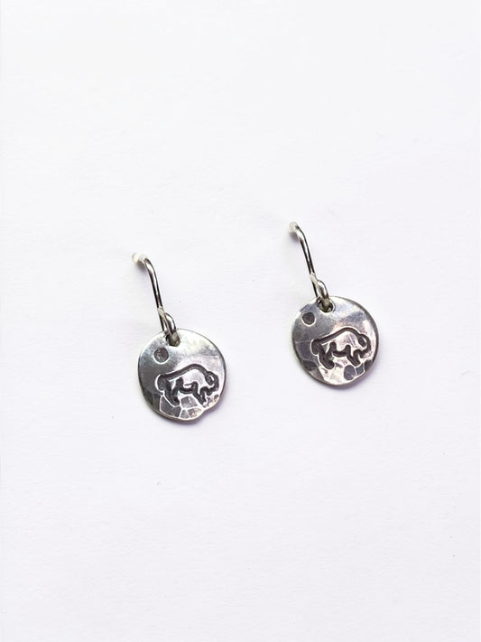 Bison Earrings-Small