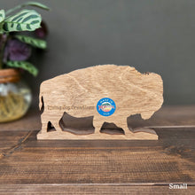 Load image into Gallery viewer, Small counter  Bison Ornament , Rising Joy Creations
