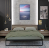 "Brawl in the Sky" Gallery Wrap Print in Black Frame Brian Christianson