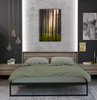 "Lone Tree" Gallery Wrap Metal Print in Black Frame Brian Christianson