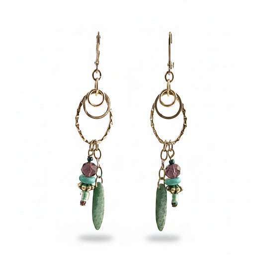 Oval Bead Earrings
