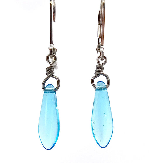 Glass Dagger Earring