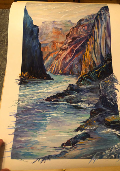 "Schist, Grand Canyon" 2019  Ani Eastwood