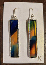 Load image into Gallery viewer, Stained Glass Earring #9: Kiki Renander
