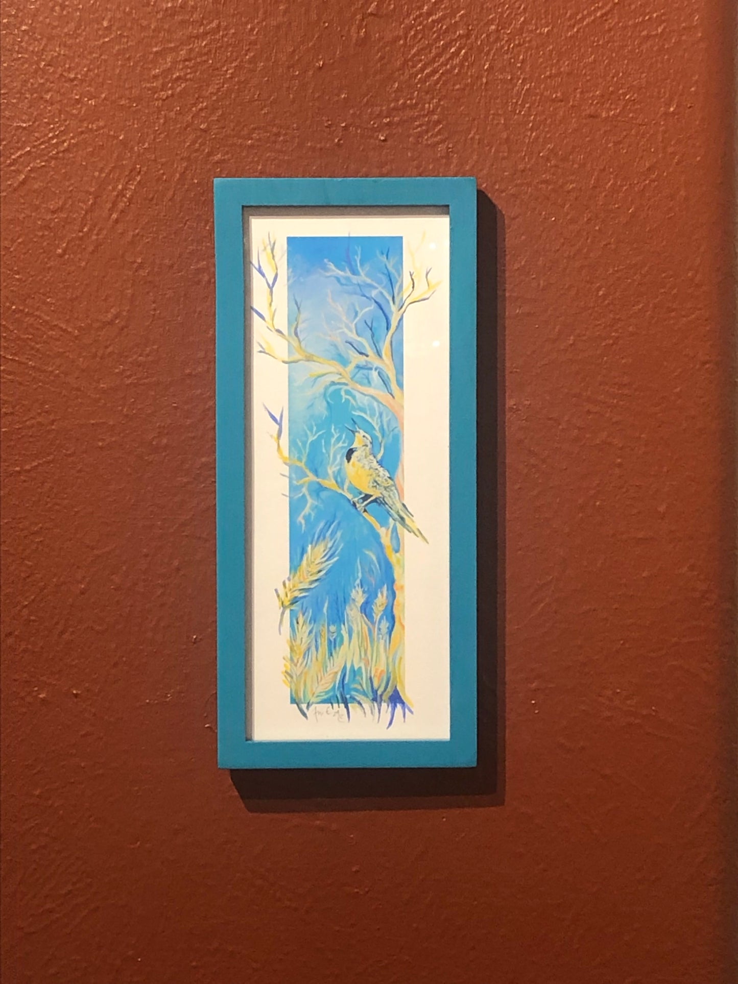 Small Hand Painted Framed Giclees 4x10s, Ani Eastwood