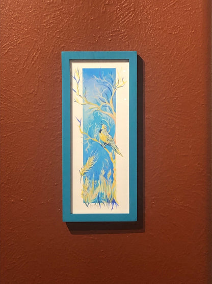 Small Hand Painted Framed Giclees 4x10s, Ani Eastwood