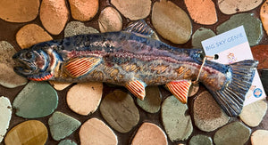 Big Sky Genie- Ceramic Fish Wall Hanging fish 3