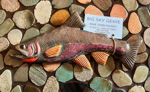 Big Sky Genie- Ceramic Fish Wall Hanging fish 6